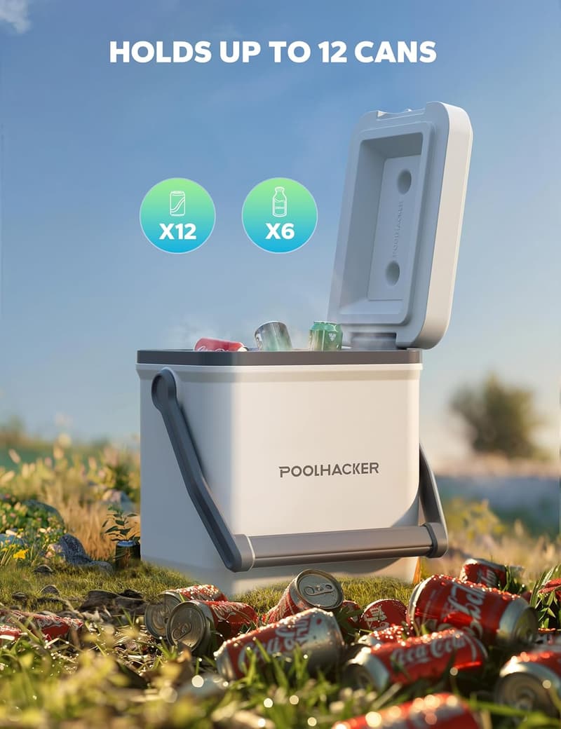 Oasis Chill Portable Poolside Cooler - Insulated, Keeps Ice 3 Days