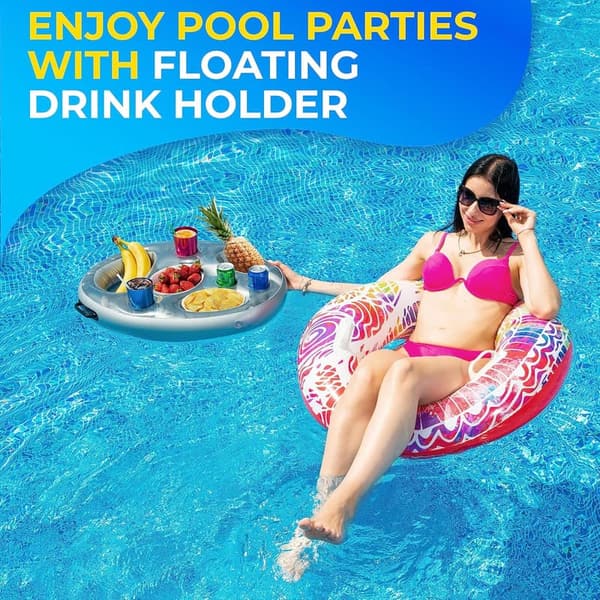 Floating Drink Holder for Pool - 27.6
