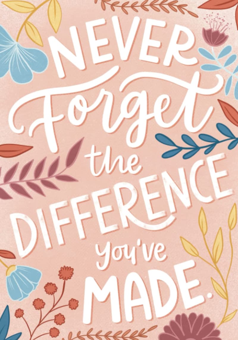 Teacher Appreciation Notebook: 