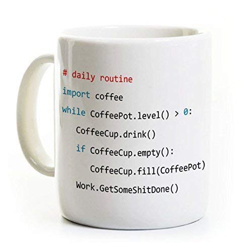 Python Programmer Coffee Mug - Gift for Software Developers