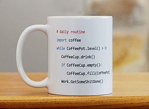 Python Programmer Coffee Mug - Gift for Software Developers
