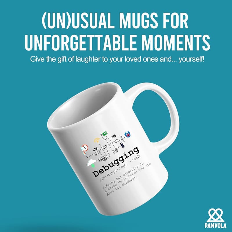 Funny Programming Definition Mug - Gift for IT Professionals, 11 oz