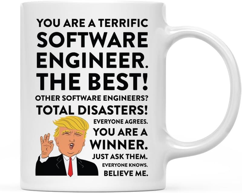 Funny President Trump Mug - 11oz Gag Gift for Men