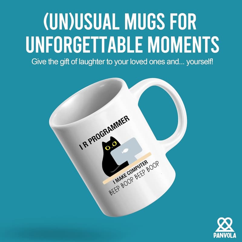 Programming Graduation Mug for Boyfriend - Ceramic, 11 oz
