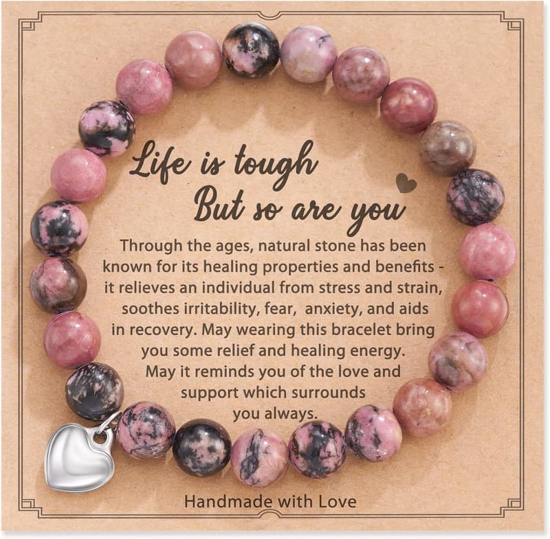 Get Well Soon Amethyst Bracelet for Women and Men