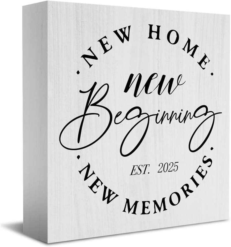 Rustic Wooden Housewarming Gift Box - 5.1
