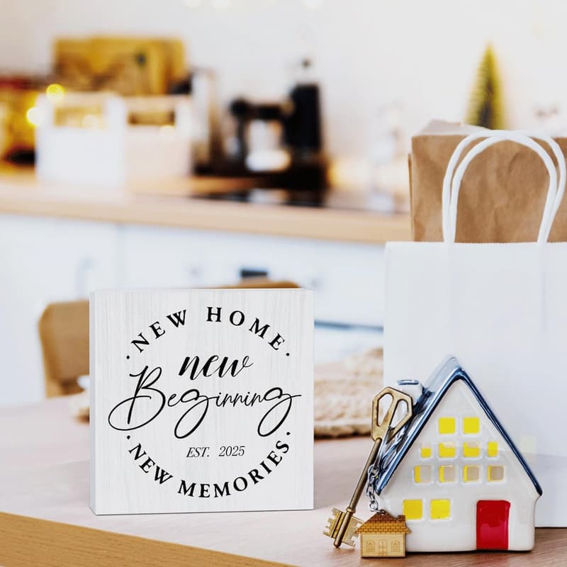Rustic Wooden Housewarming Gift Box - 5.1