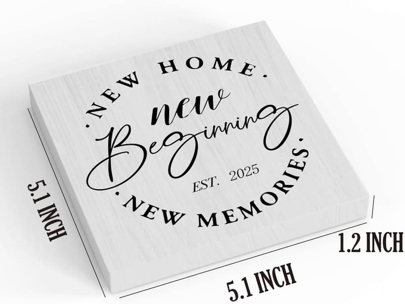 Rustic Wooden Housewarming Gift Box - 5.1