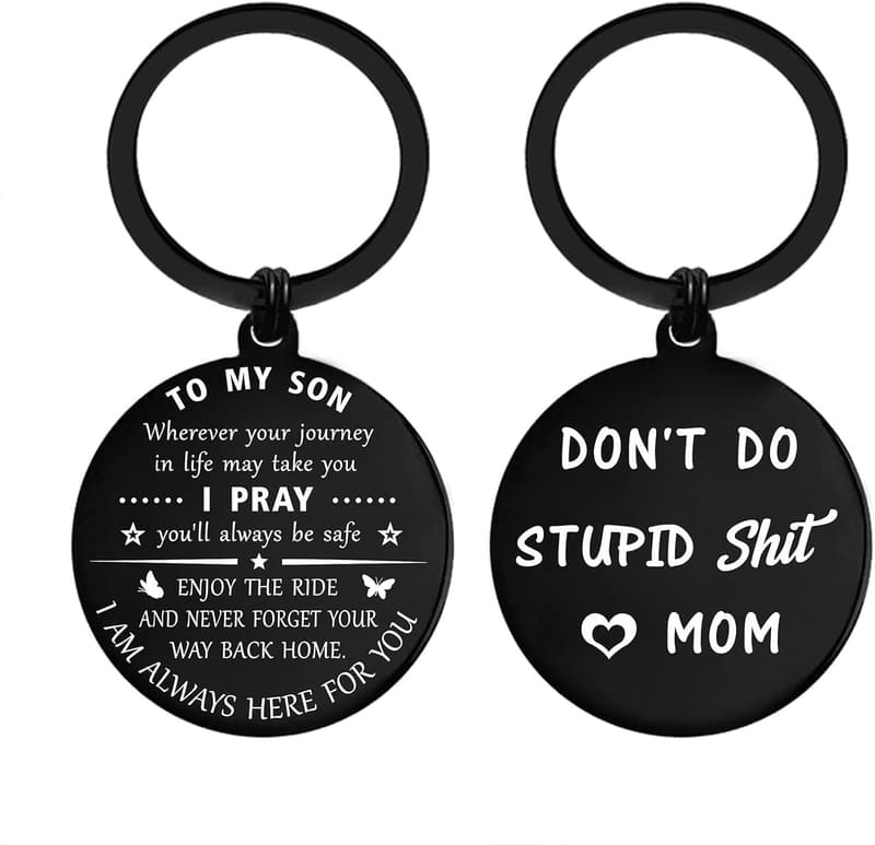 Graduation 2025 Keychain Gift for Son