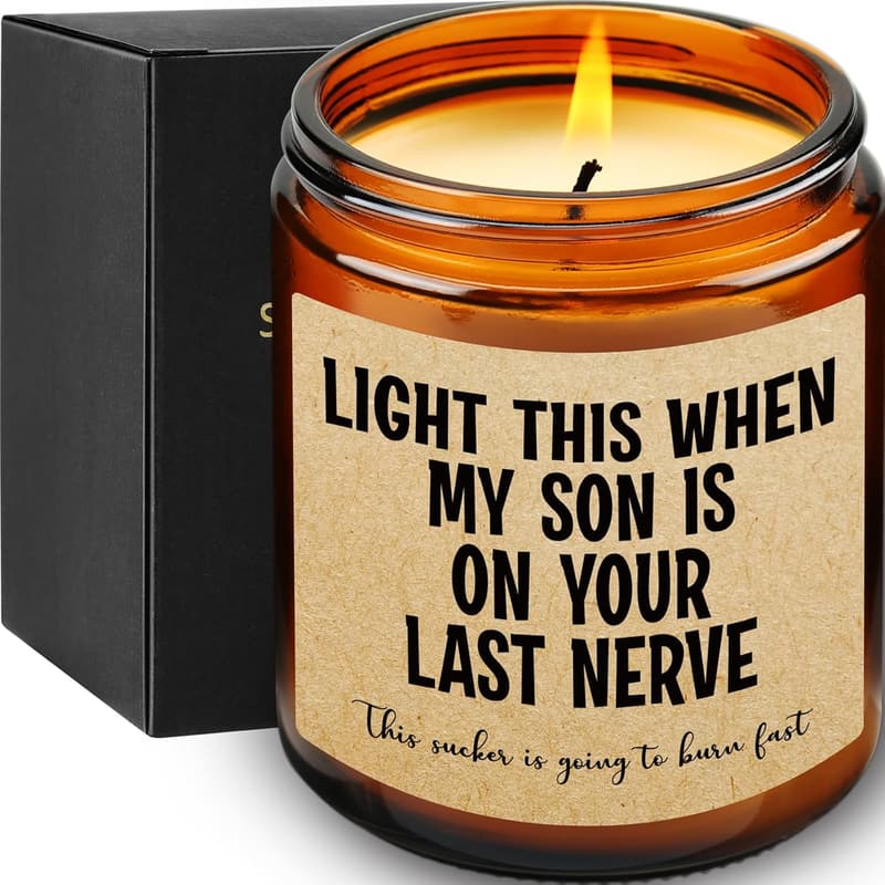 Daughter-in-Law Birthday Candle Gift from Parents