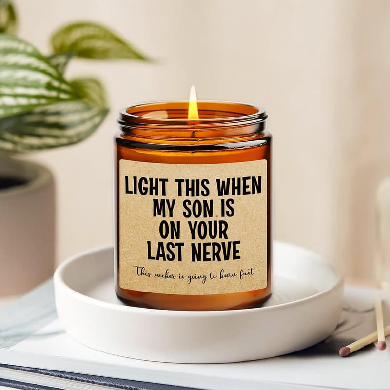 Daughter-in-Law Birthday Candle Gift from Parents