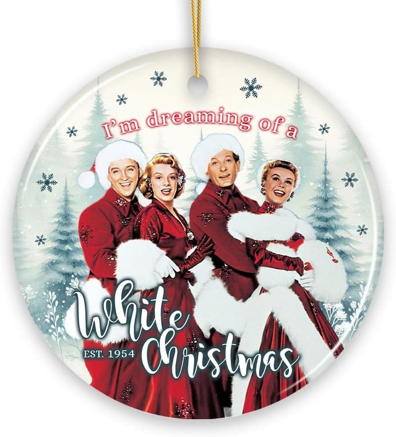 Classic Holiday Inn Christmas Ornament - 1954 Movie Decor