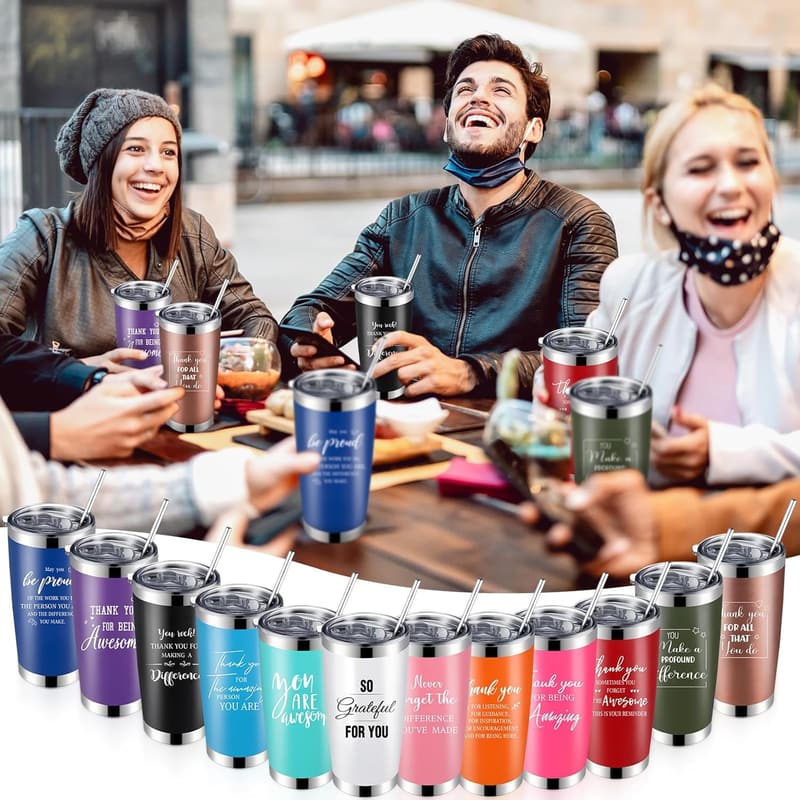Inspirational 20 oz Stainless Steel Tumbler for Women