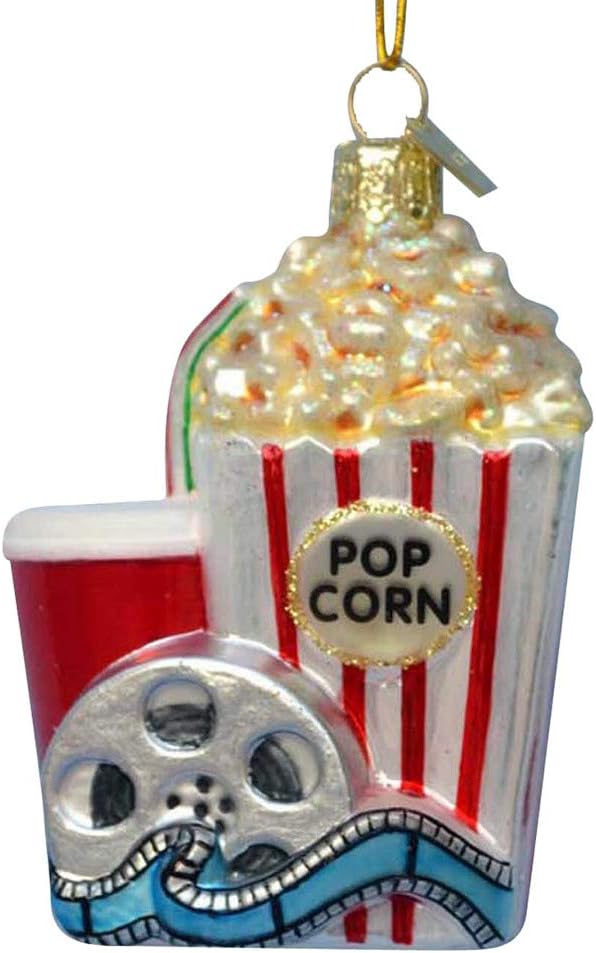 Movie Night Popcorn Ornament by Kurt Adler