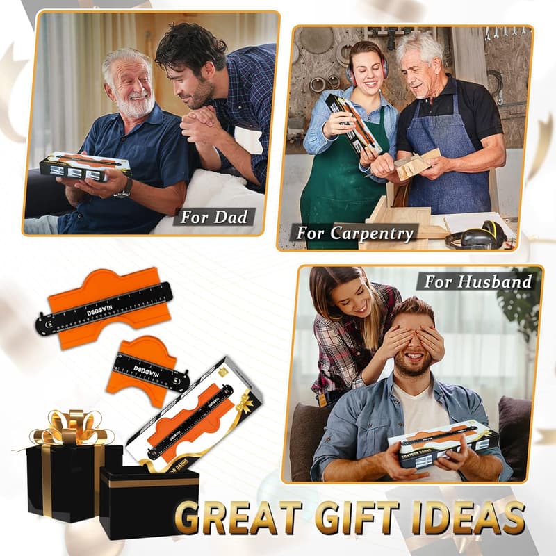 Contour Gauge Tool - 10+5 Inch for Father's Day Gift