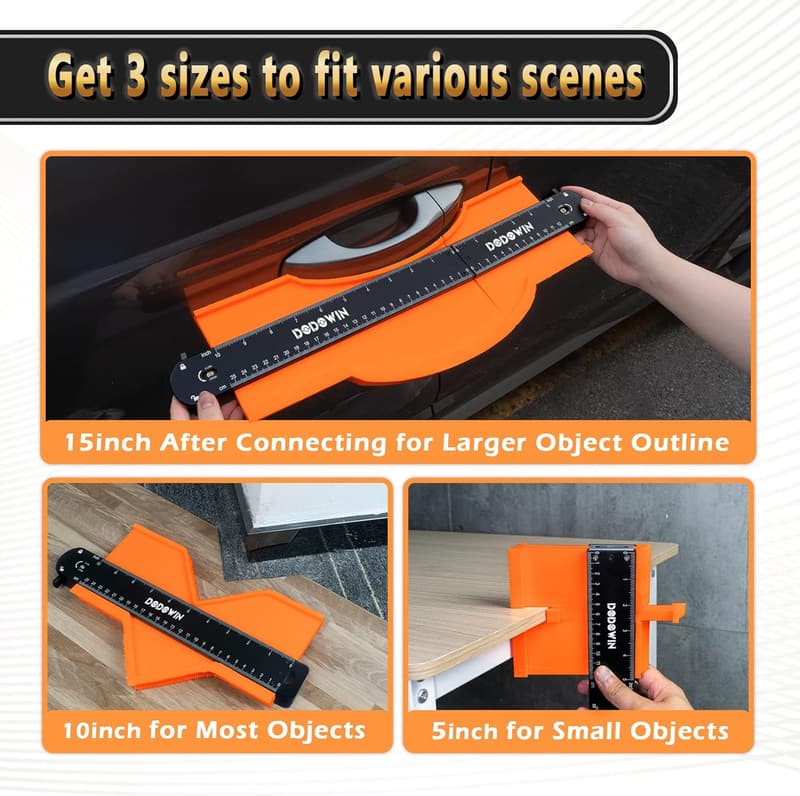 Contour Gauge Tool - 10+5 Inch for Father's Day Gift