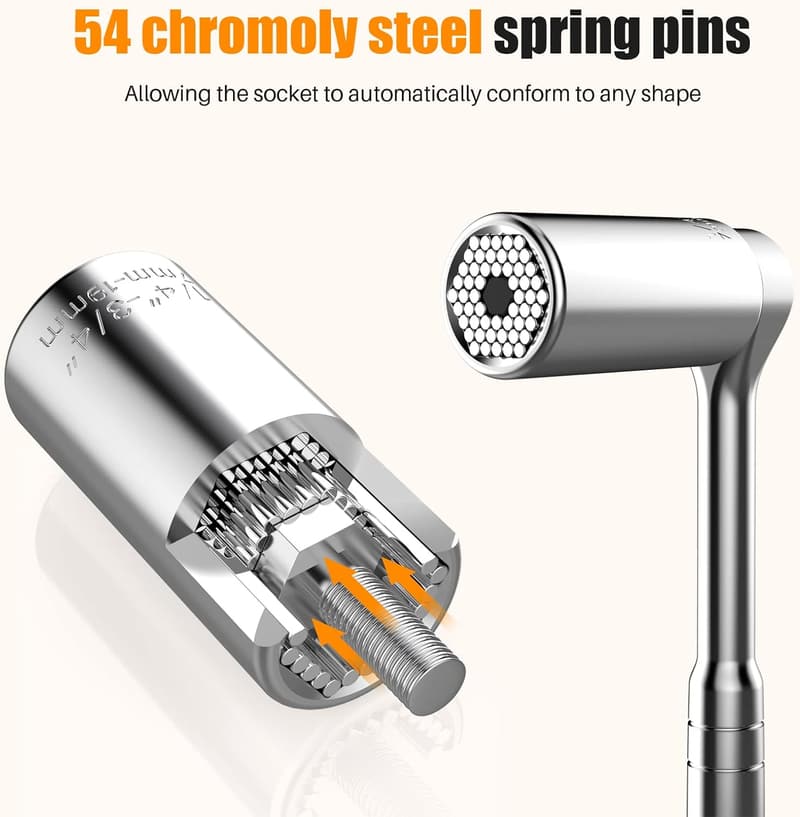 Universal Socket Tool Set for Dad - Perfect Father's Day Gift