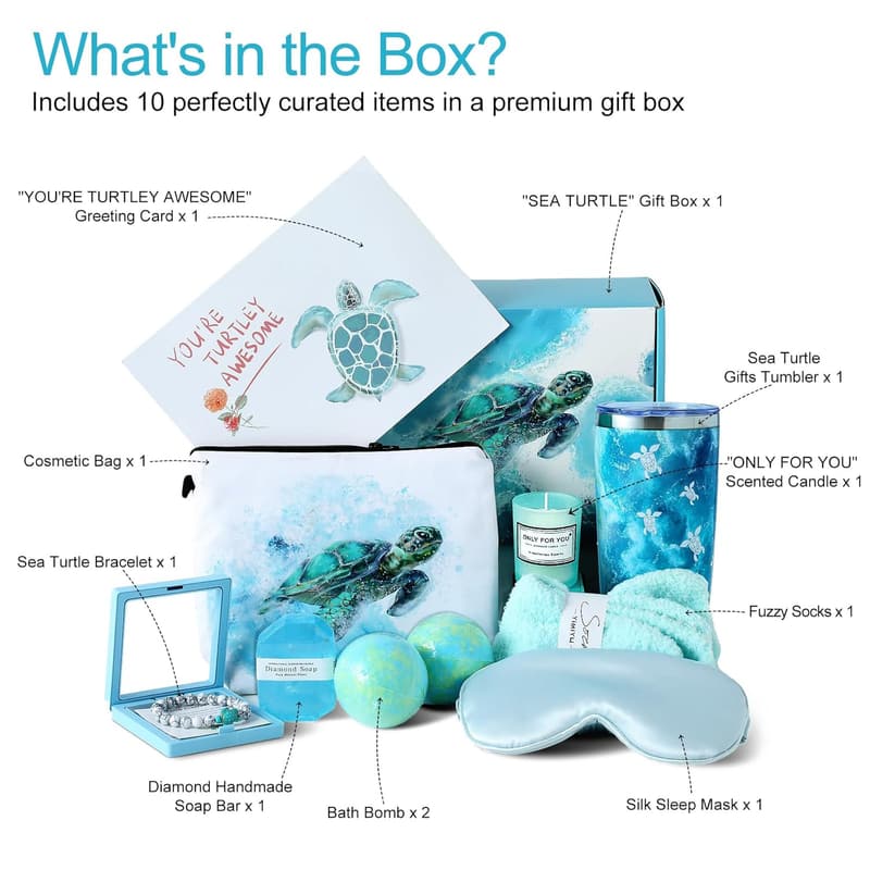 Luxury Spa Gift Basket for Women - Birthday, Valentine's & Christmas