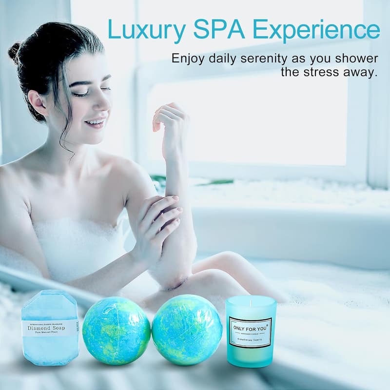 Luxury Spa Gift Basket for Women - Birthday, Valentine's & Christmas