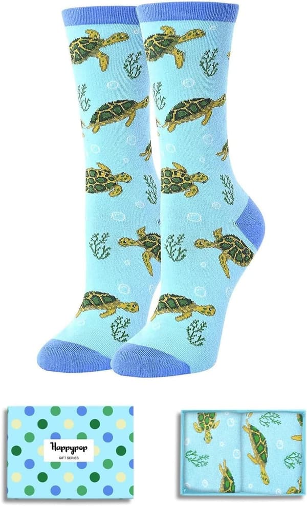 Sea Animal Gifts for Women - Whale and Dolphin Socks