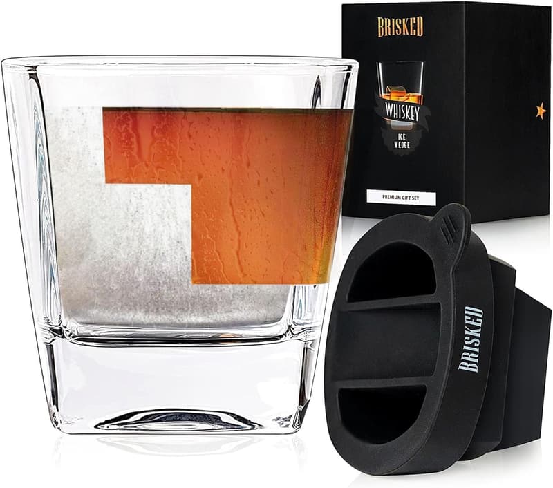Whiskey Wedge Glass Set | Perfect Gifts for Men