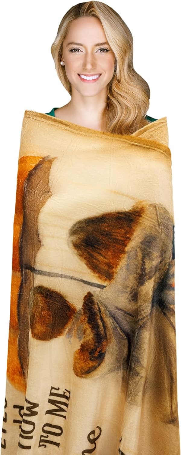 Anniversary Healing Thoughts Blanket for Her