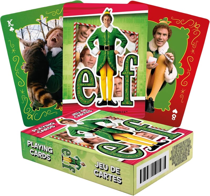 Elf Movie Themed Playing Cards - Aquarius Deck for Card Games