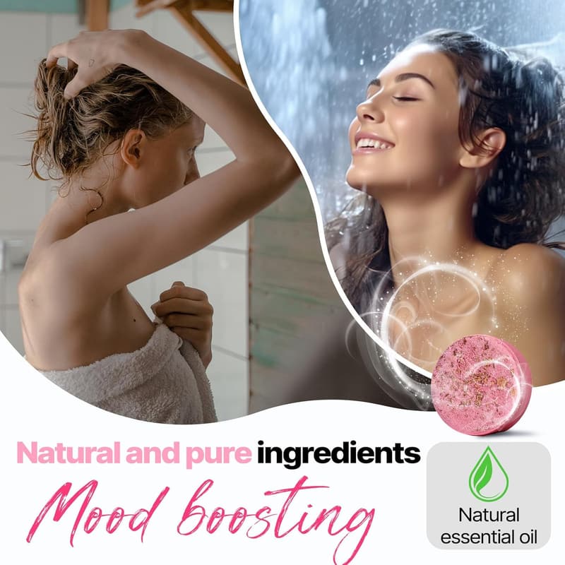 Father's Day Shower Steamers - 8 Pack Aromatherapy for Her