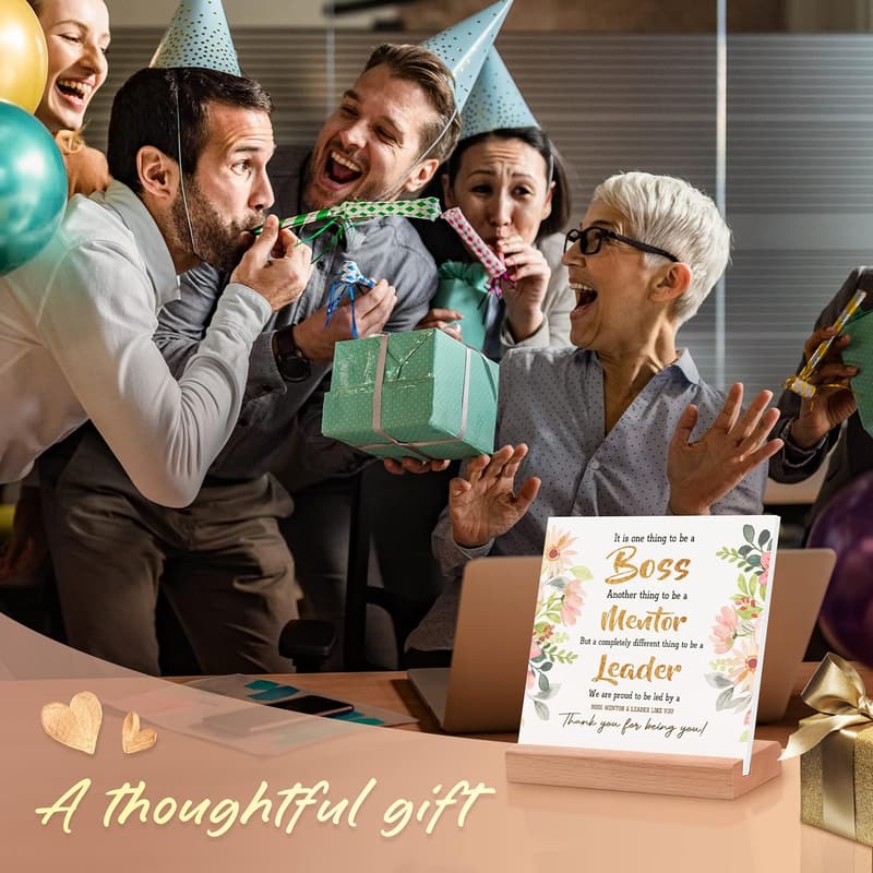 Inspirational Office Desk Card for Women - Perfect Birthday Gift