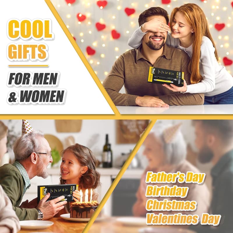 Father's Day 9-in-1 Multitool Pen for Men