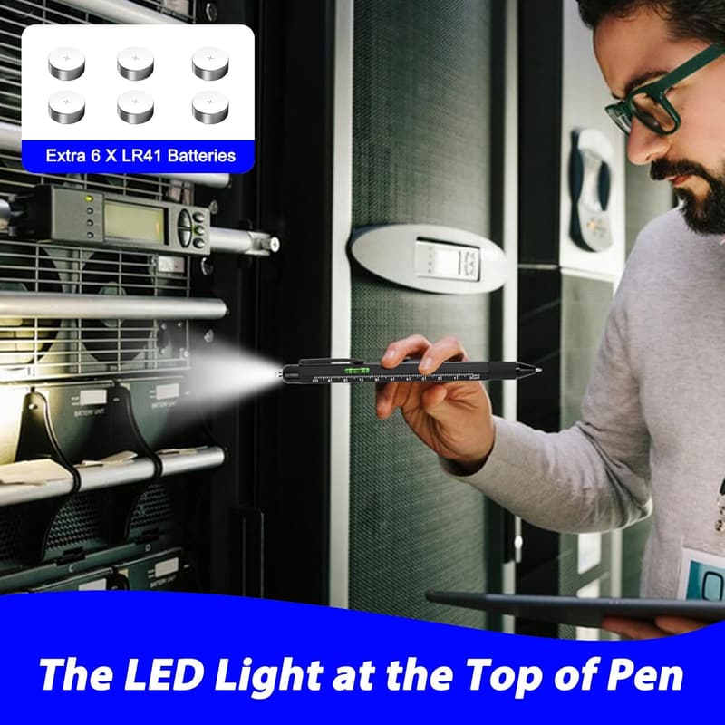 9-in-1 Multitool Pen Gift for Men - Perfect for Any Occasion