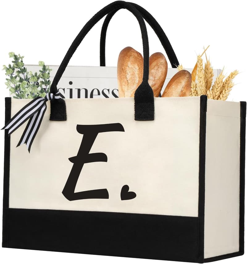 Personalized Beach Jute Tote Bag for Women