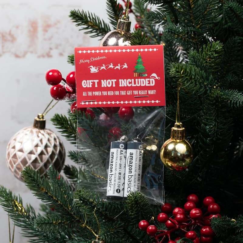 Funny Gag Gift: Batteries Not Included Prank for Adults