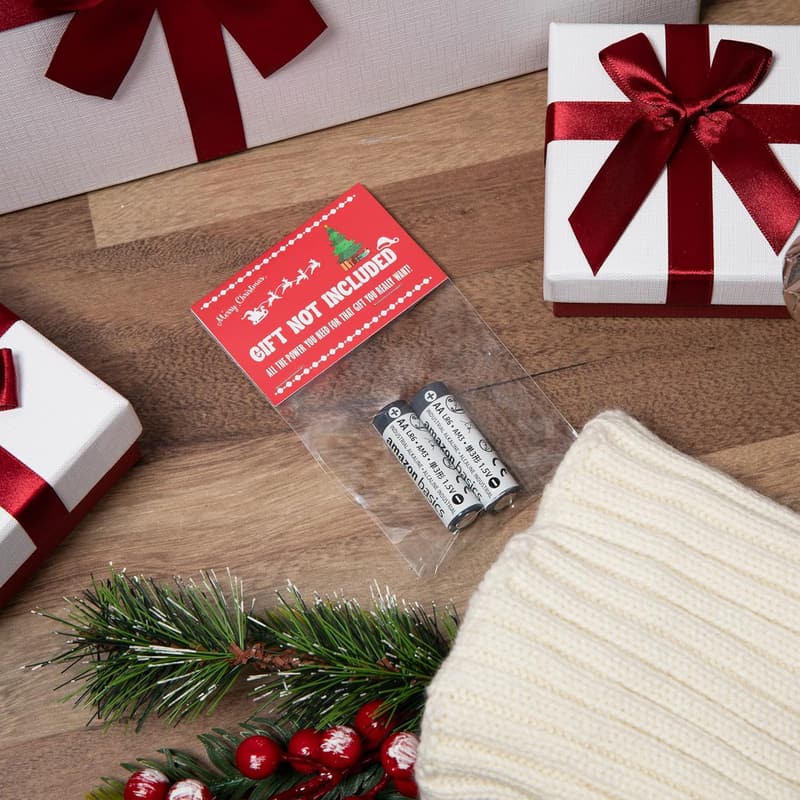 Funny Gag Gift: Batteries Not Included Prank for Adults