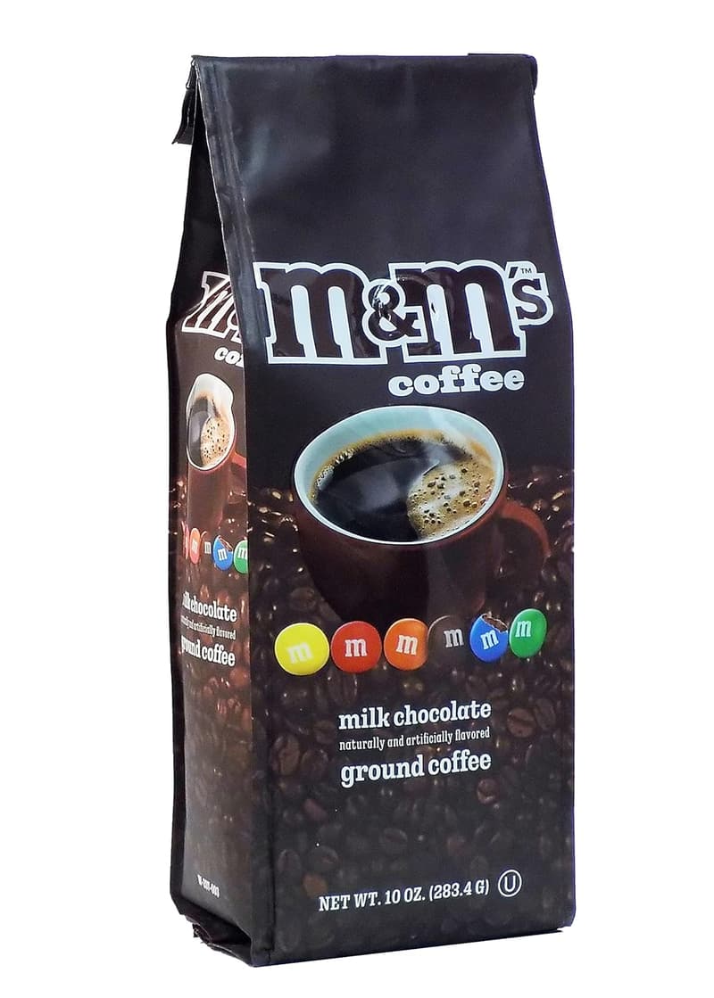 Milk Chocolate M&M Flavored Medium Roast Ground Coffee 10oz