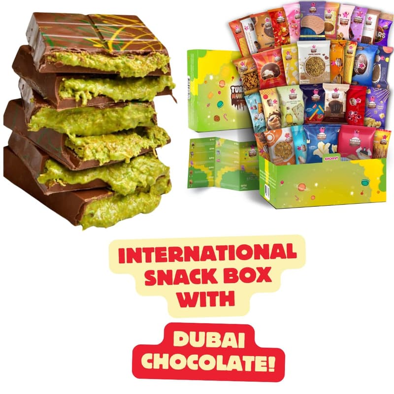 Exotic Snack Box with Turkish Candies - Premium Food Gift