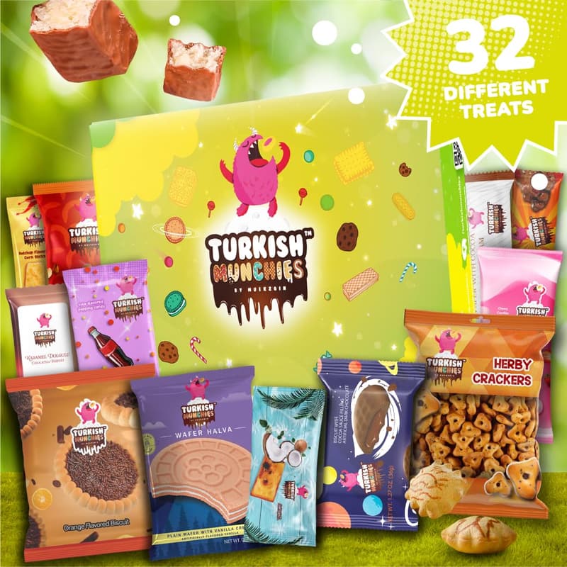 Exotic Snack Box with Turkish Candies - Premium Food Gift