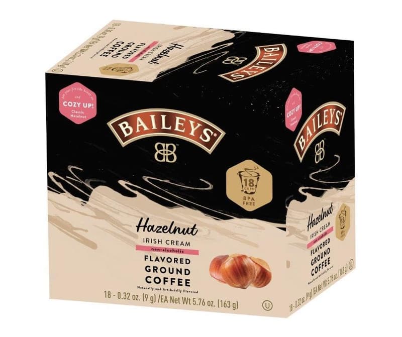 Hazelnut Irish Cream Medium Roast Coffee Pods, 18ct