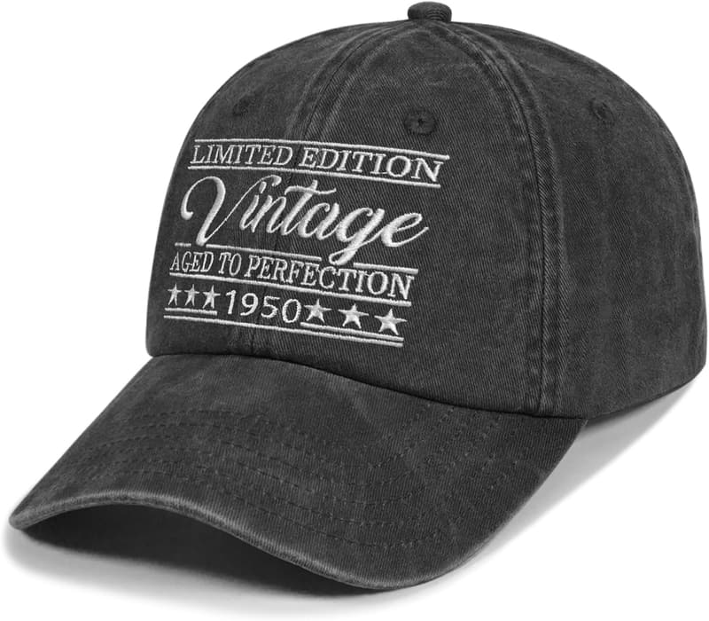 Vintage Baseball Cap - Unique Birthday Gift for Him/Her