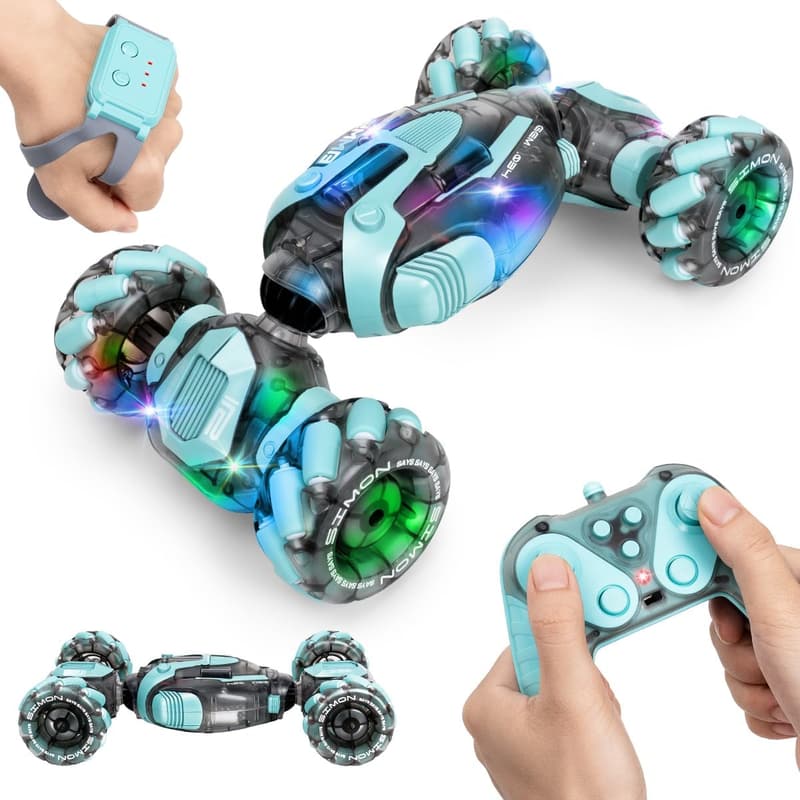 360° Rotating Gesture Control RC Stunt Car for Kids