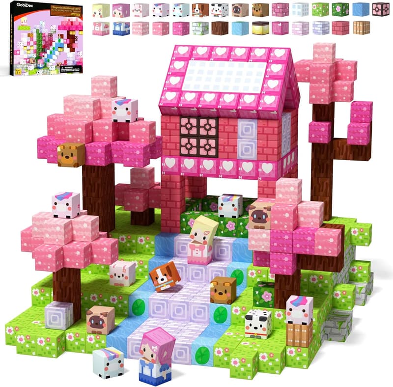 STEM Magnetic Building Blocks for Kids 3+ Years