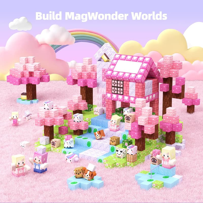 STEM Magnetic Building Blocks for Kids 3+ Years