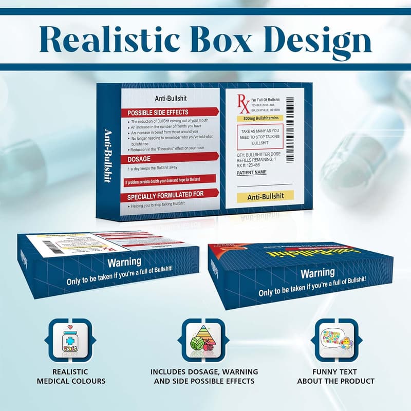 Funny Prank Gift Box for Men – Gag Christmas Idea