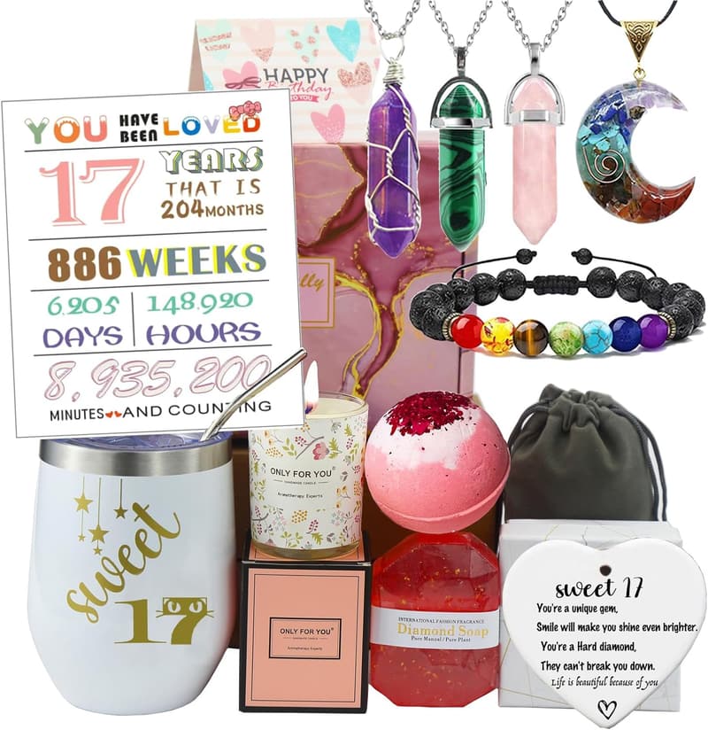17th Birthday Gifts for Girls - Unique Sweet 17 Ideas