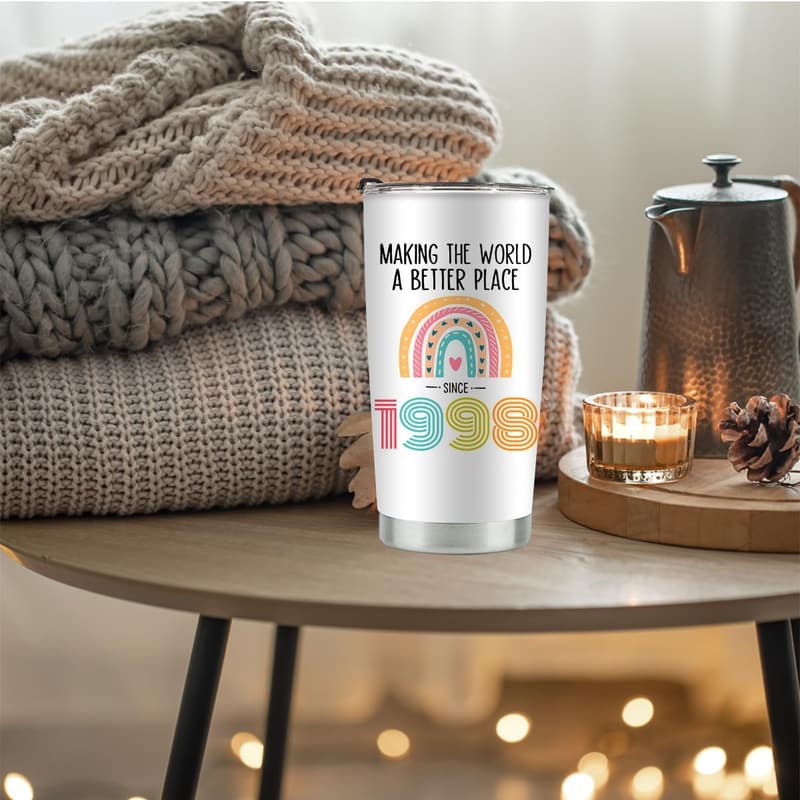 27th Birthday Stainless Steel Tumbler for Women