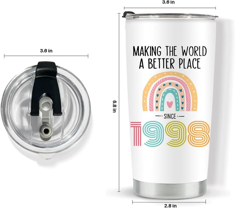 27th Birthday Stainless Steel Tumbler for Women