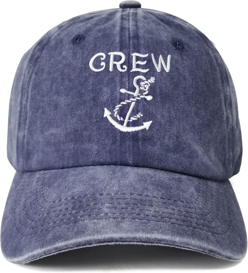 Unisex Captain Crew Hats for Nautical Adventures