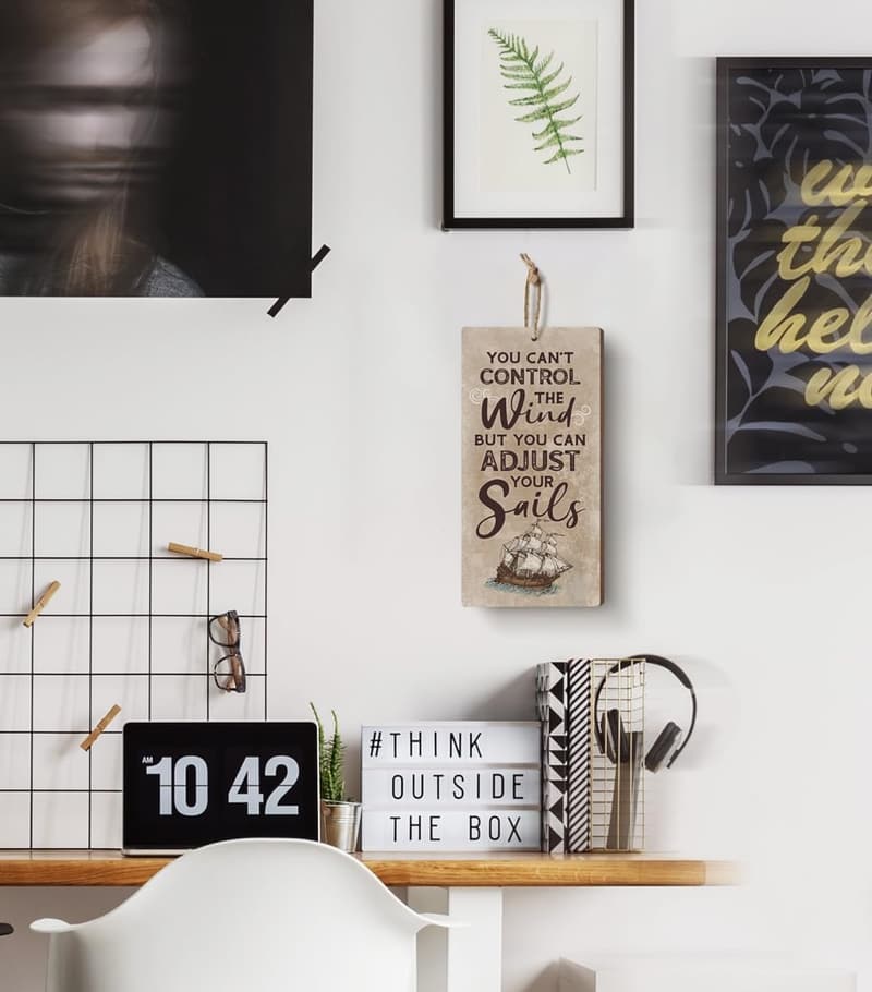 Nautical Wall Sign for Sailors - 