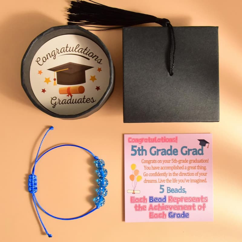 Graduation Bracelet Gift for Her or Him - Unique Jewelry
