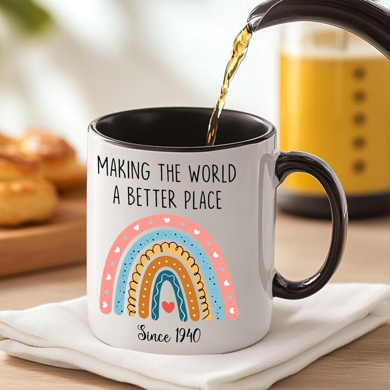 85th Birthday Coffee Mug for Women & Men - Since 1940